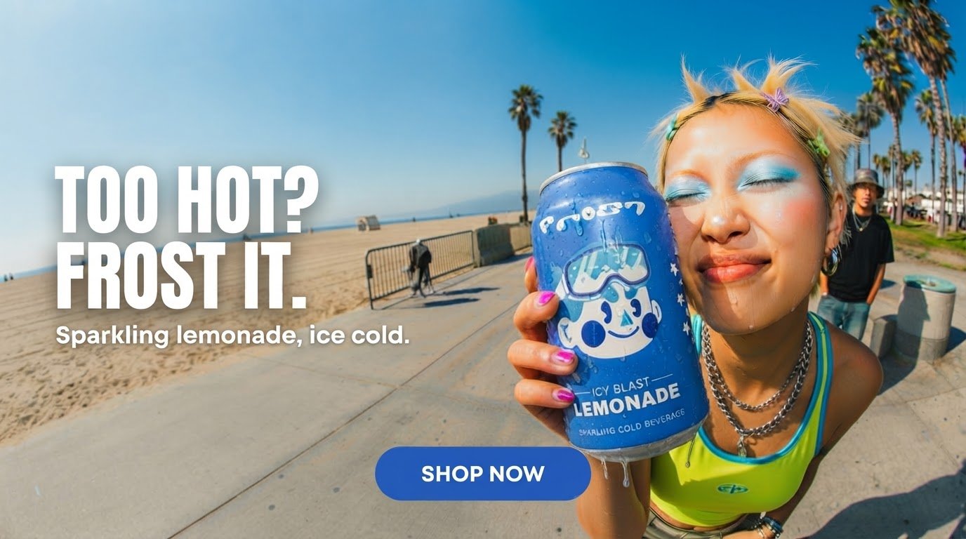 FROST ad in 16:9 format