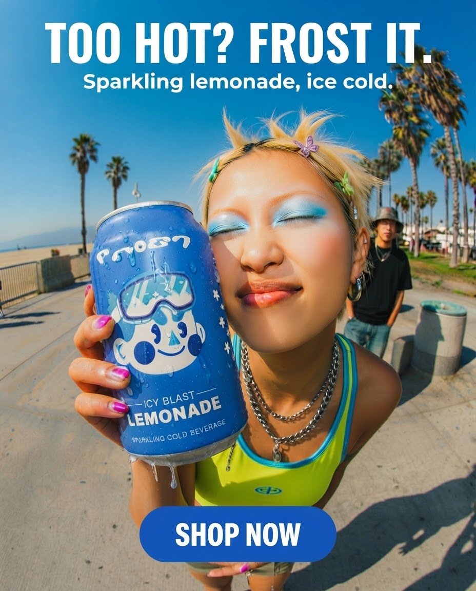 FROST ad in 4:5 format