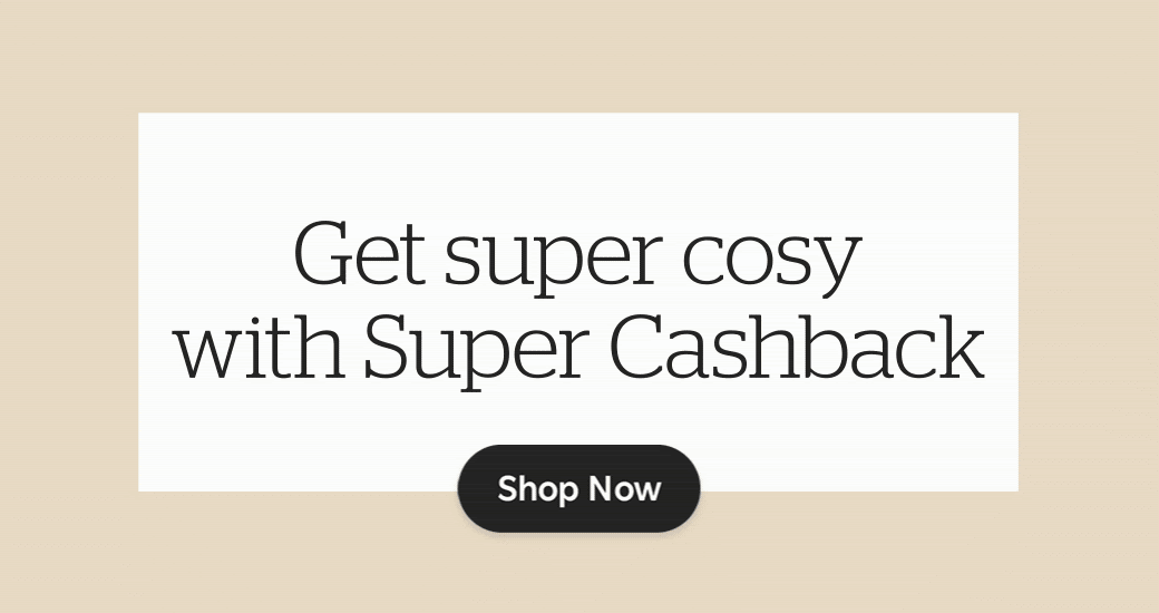Get super cosy — animated banner