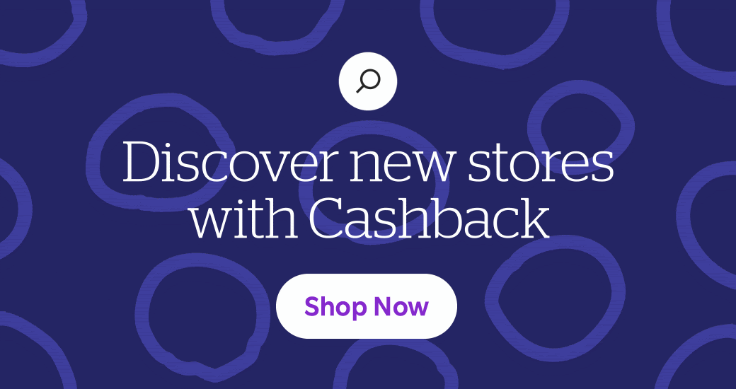 Discover new stores — animated banner
